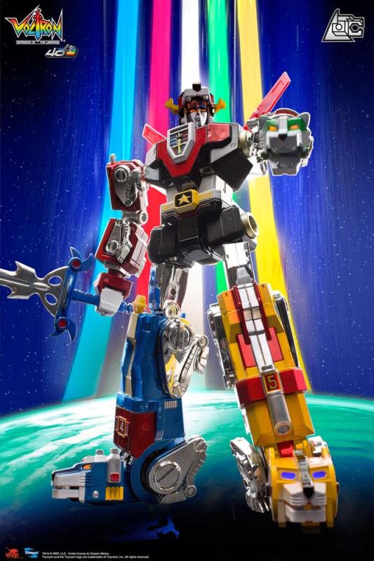 Voltron Action Figure Gift Set 40th Anniversary Collector´s Edition 27 cm