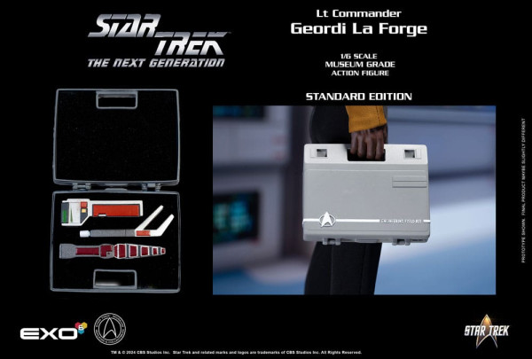 Star Trek: The Next Generation Action Figure 1/6 Lt. Commander Geordi La Forge (Standard Version) 28 11