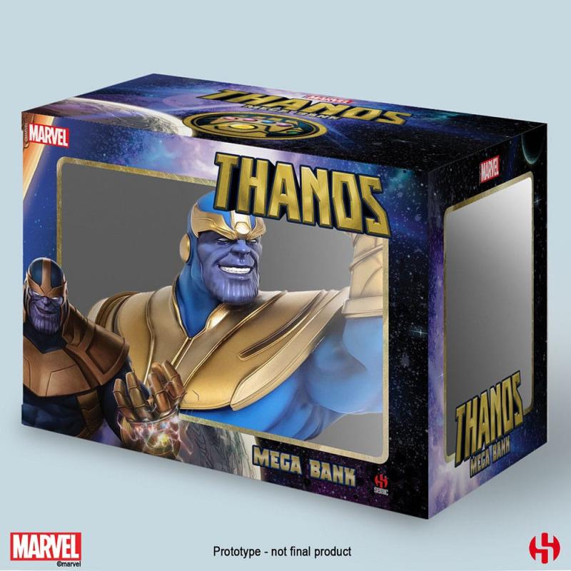 Marvel Comics Coin Bank Thanos 23 cm