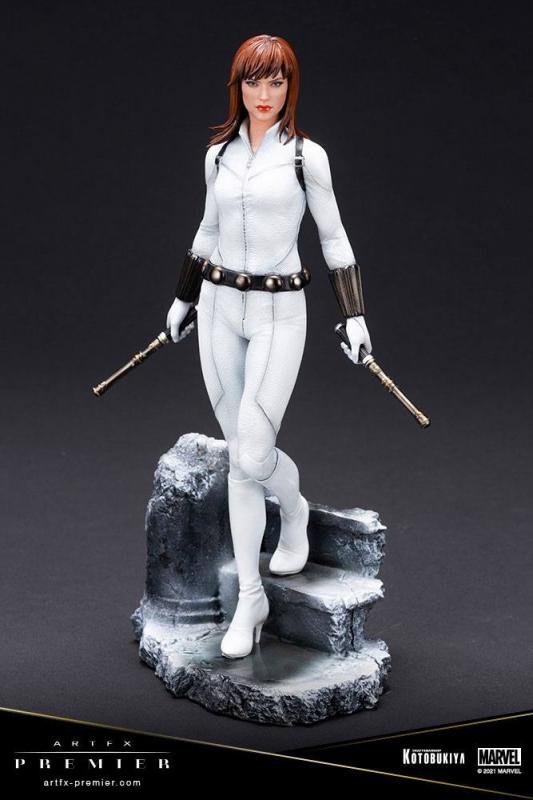 Marvel Universe: Black Widow White Costume 1/10 ARTFX PVC Statue - Kotobukiya