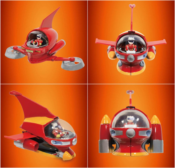Mazinger Z Figure Metal Action Brain Condor Hover & Jet Pilder Set 11 cm 5