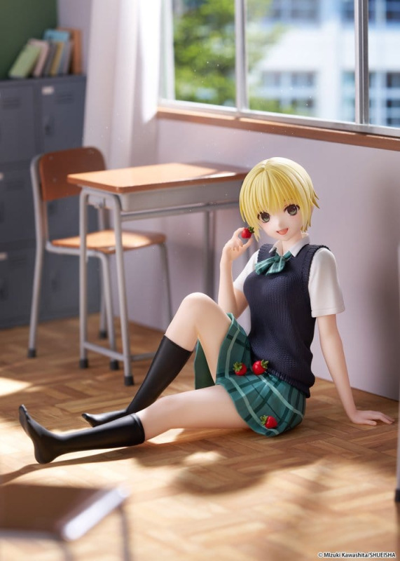 Strawberry 100% Desktop Cute PVC Figure Tsukasa Nishino (School uniform Ver.) 13 cm 1