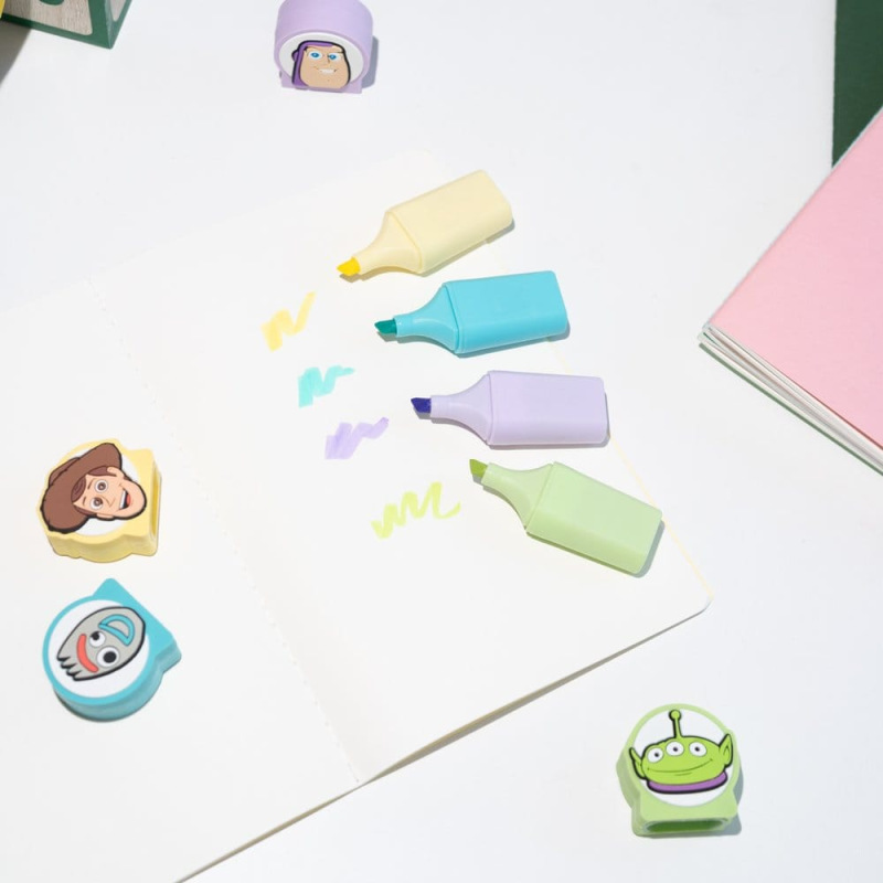 Toy Story Highlighters with Toppers Set of 4 3