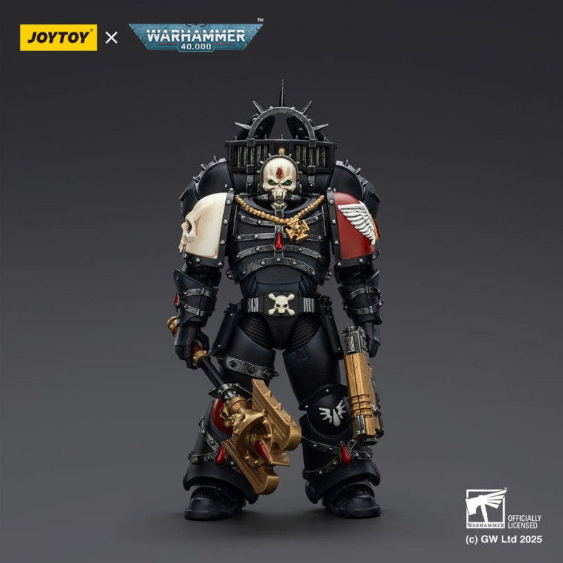Warhammer 40,000: Combat Patrol Blood Angels Action Figure Lemartes With Jump Pack Blood Crozius and 1