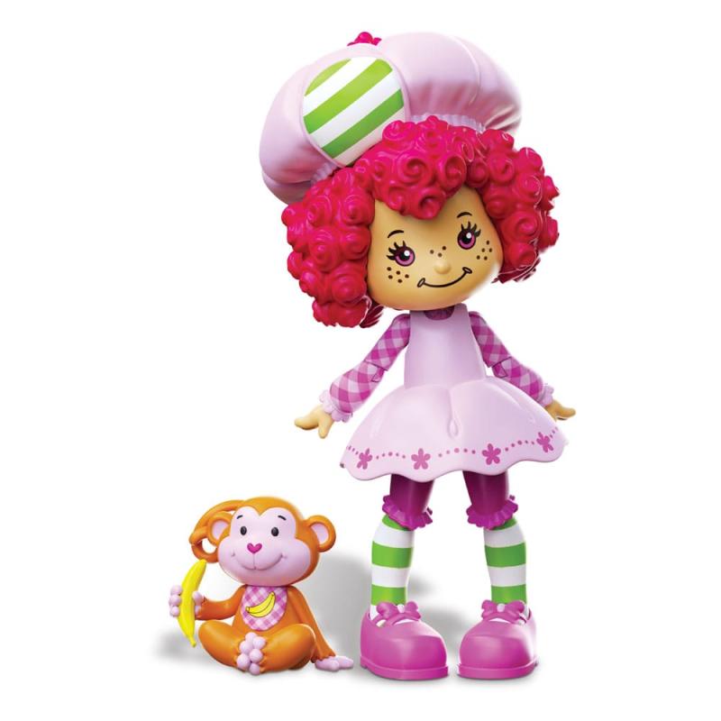 Strawberry Shortcake Simply Action Figure Raspberry Tart & Rhubarb Monkey