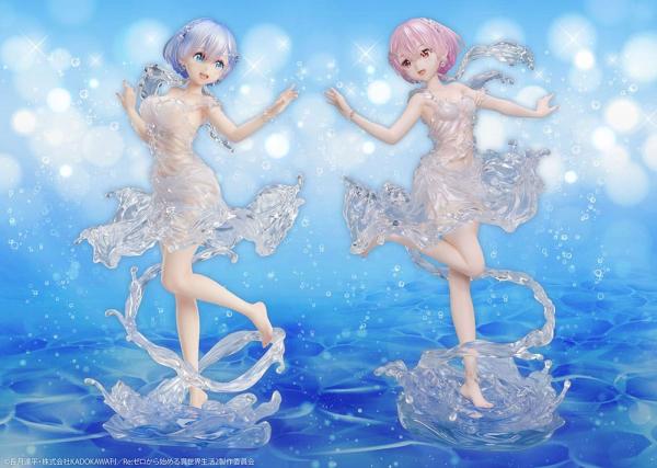 Re:Zero Starting Life in Another World PVC Statue 1/7 Ram Aqua Dress 23 cm