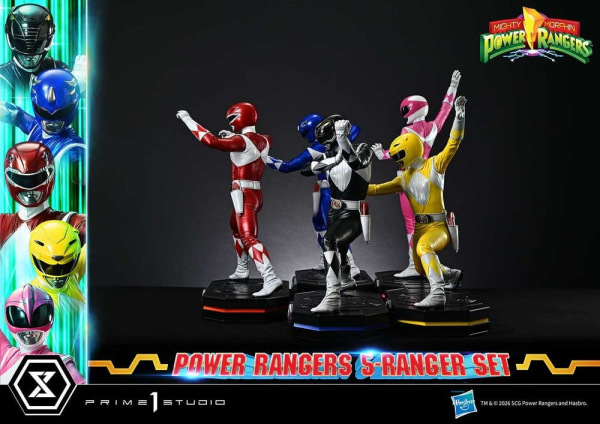 Mighty Morphin Power Rangers Premium Masterline Set of 5 Statues 1/4 57 cm 8