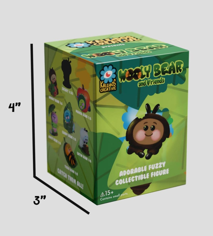 Wooly Bear and Friends Vinyl Mini Figures S1 13 cm Blind Box Display (6) 8