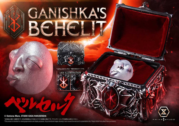 Berserk Life Scale Statue Ganishka's Behelit 8 cm 1