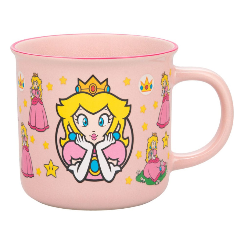 Super Mario Heat Change Mug Princess Peach 7