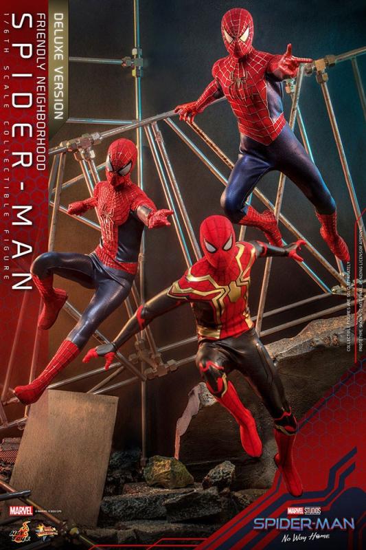 Spider-Man: No Way Home Movie Masterpiece Action Figure 1/6 Friendly Neighborhood Spider-Man (Deluxe