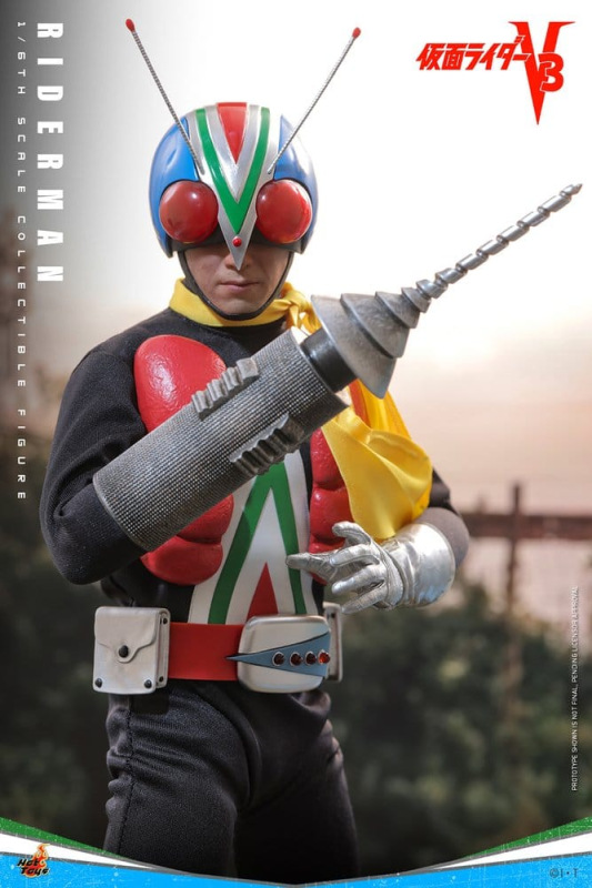 Kamen Rider Action Figure 1/6 Riderman 30 cm 3