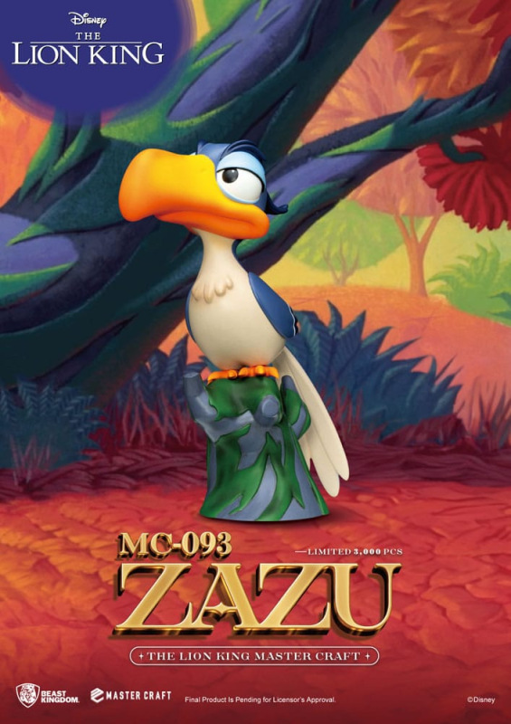 Disney Master Craft Statue The Lion King Zazu 20 cm 2
