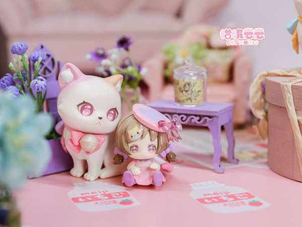 Original Character Trading Figures Cat Nizizi-Kitten with you 8 cm Assortment (6) 2