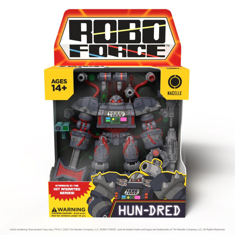 Robo Force Action Figure Wave 2 Hun-Dred 23 cm 3