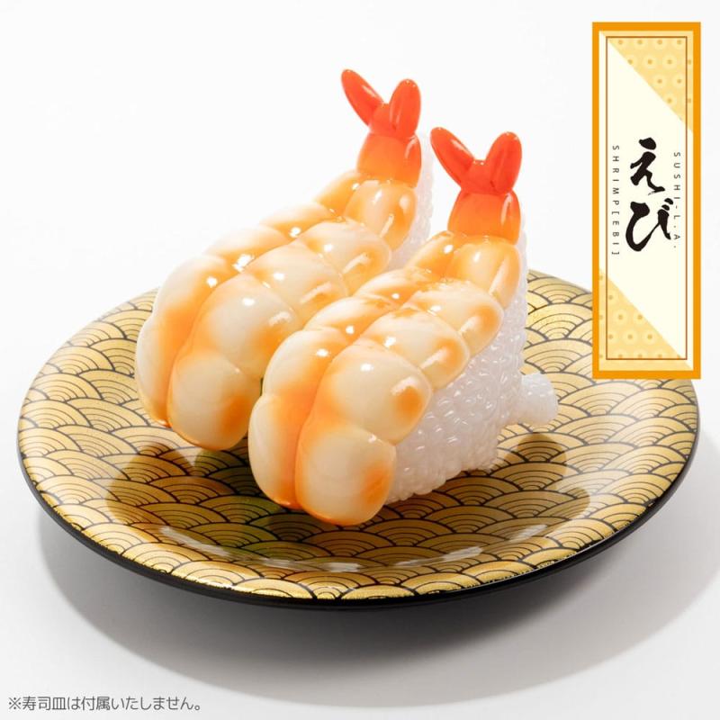 Original Character Mini Figures 1/1 Real Sushi Size 7 cm Sushi Monster Sortiment (6)