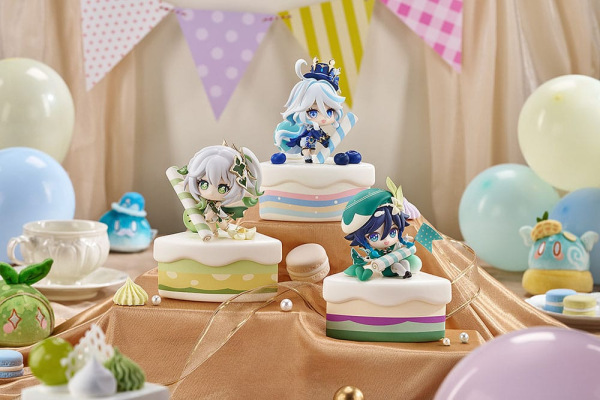 Genshin Impact Wondrous Travels Series Figure Venti Chibi 12 cm 3