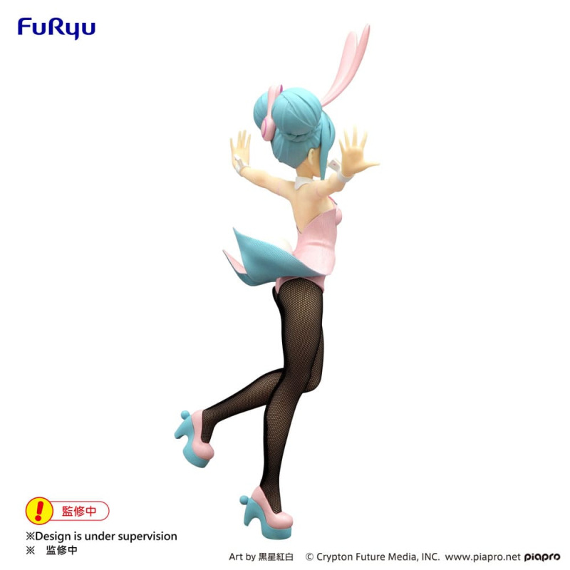 Hatsune Miku BiCute Bunnies PVC Statue Wink Pearl Pink Color Ver. 30 cm 6