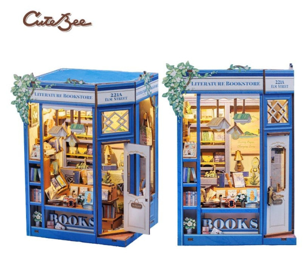 Book Nook Literature Bookstore 17 x 12 cm 11