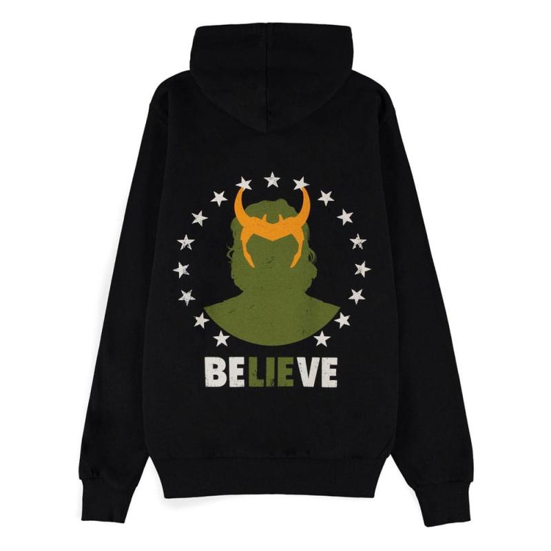 Loki Zipper Hoodie Believe Size XL