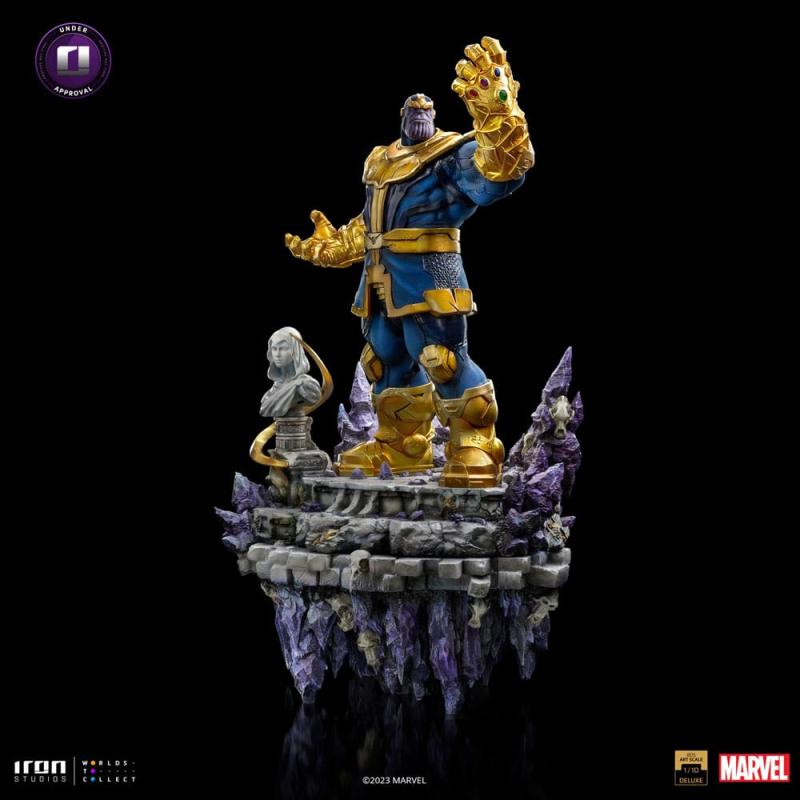 Marvel Deluxe BDS Art Scale Statue 1/10 Thanos Infinity Gaunlet Diorama 42 cm