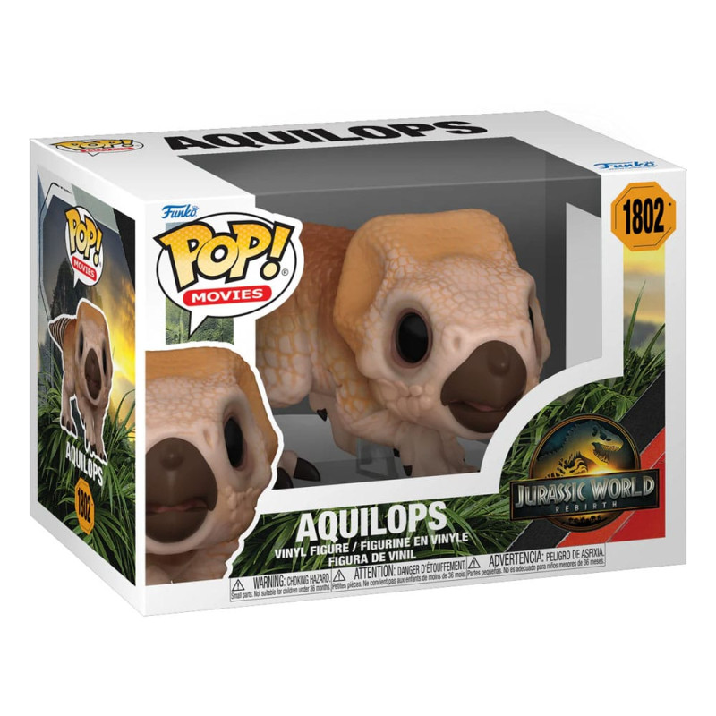 Jurassic World Rebirth POP! Movies Vinyl Figure Aquilops 9 cm 1
