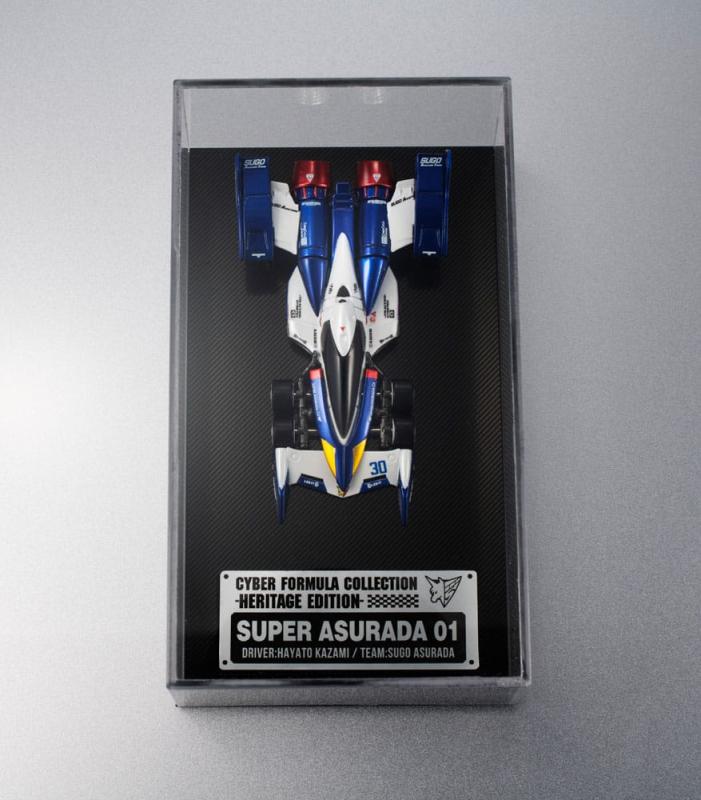 Future GPX Cyber Formula Vehicle 1/18 Super Asurada 01 Heritage Edition 14 cm