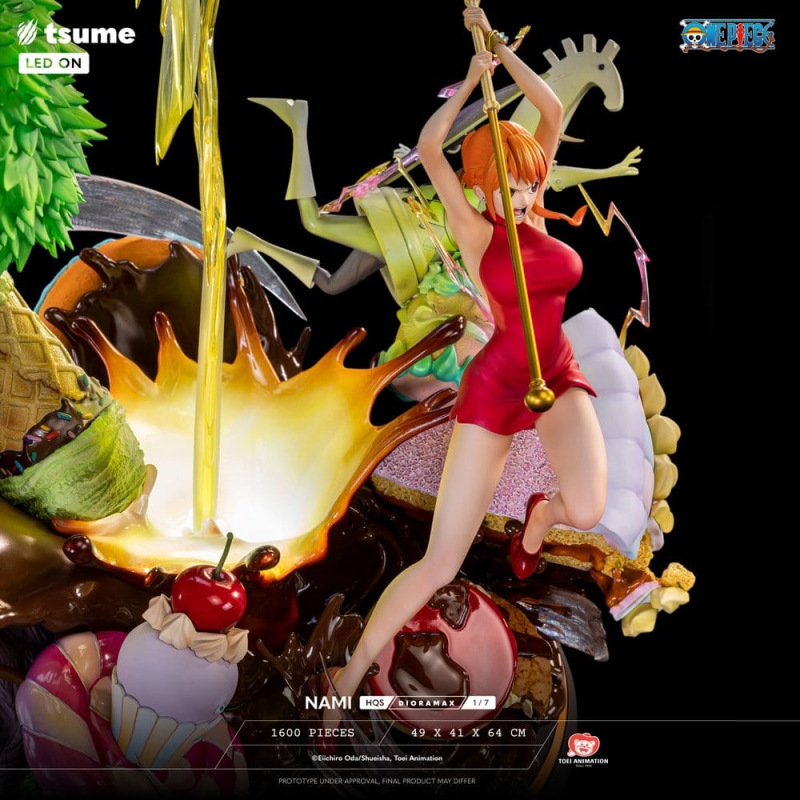 One Piece HQS Dioramax Figure 1/6 Nami 64 cm 13