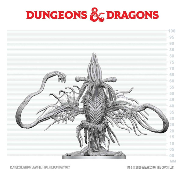 Dungeons & Dragons Nolzur's Marvelous Miniatures Unpainted Miniature Elder Thing 20 cm 2