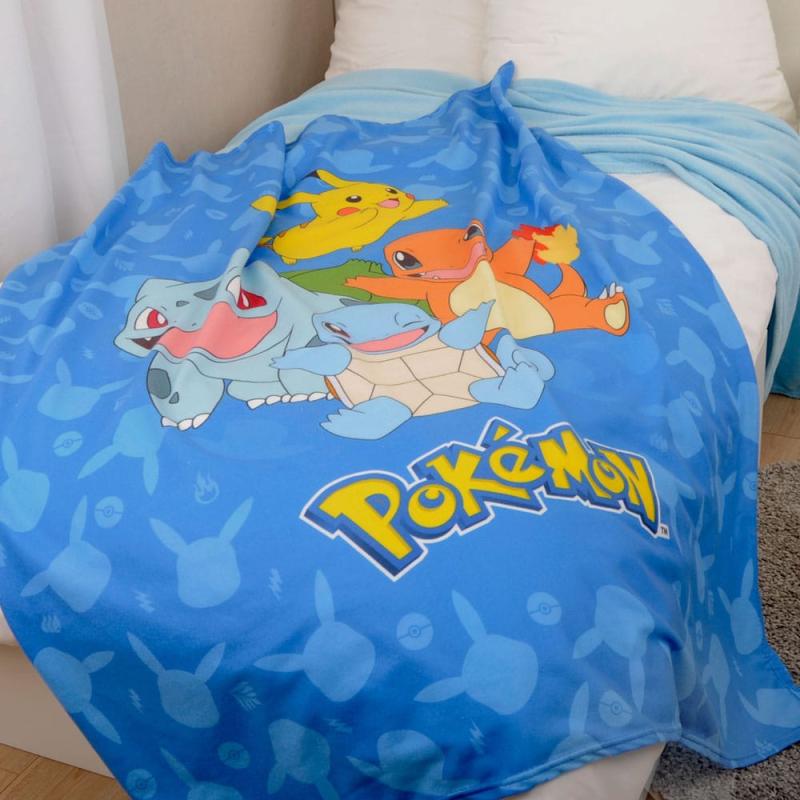 Pokemon Fleece Blanket Starter Pokemon 130 x 160 cm 1