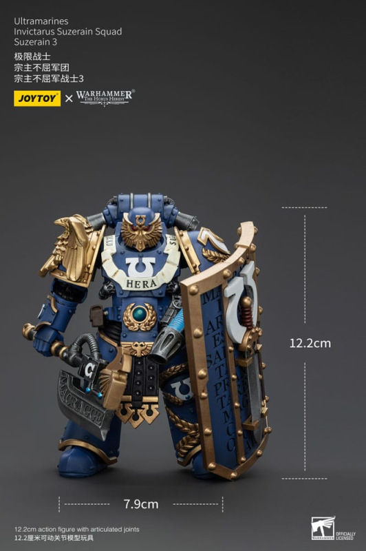 Warhammer The Horus Heresy Action Figure 1/18 Ultramarines Invictarus Suzerain Squad Suzerain 3 12 c 9