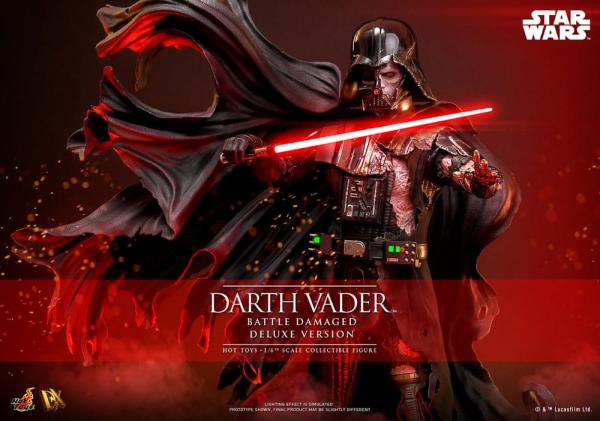 Star Wars Action Figure 1/6 Darth Vader (Battle Damaged) Deluxe Version 35 cm