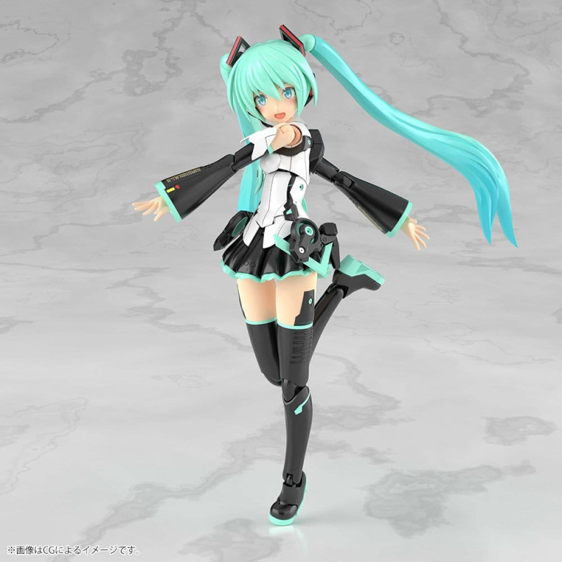 Frame Arms Girl Plastic Model Kit Grande Scale Frame Music Girl Hatsune Miku 25 cm 4