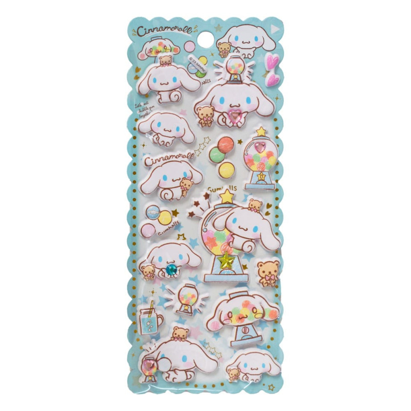 Hello Kitty and Friends Sticker Cinnamoroll Puffy Assortment (20) 2