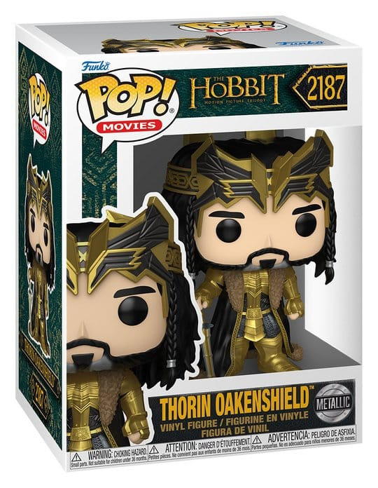 The Hobbit POP! Movies Vinyl Figures Thorin(MT) 9 cm 1