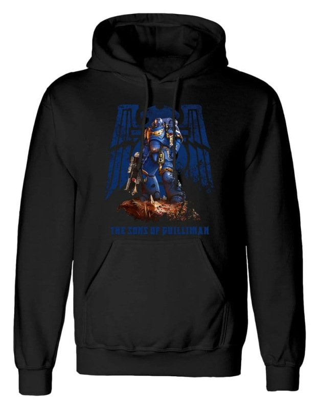Warhammer Hoodie Space Marines Black Size S 1