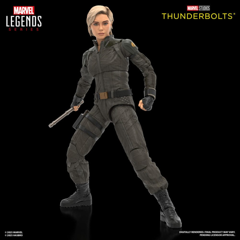 Thunderbolts Marvel Legends Action Figure 2-Pack Yelena Belova & Red Guardian 15 cm 3