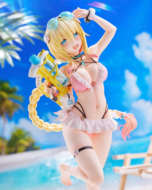 Phantasy Star Online PVC Statue 1/7 es Akhtal Summer Vacation 24 cm 4