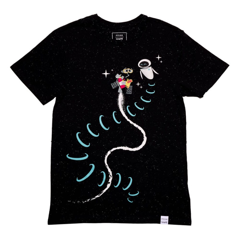 Pixar by Loungefly Tee T-Shirt Unisex Wall-E & Eve Size L