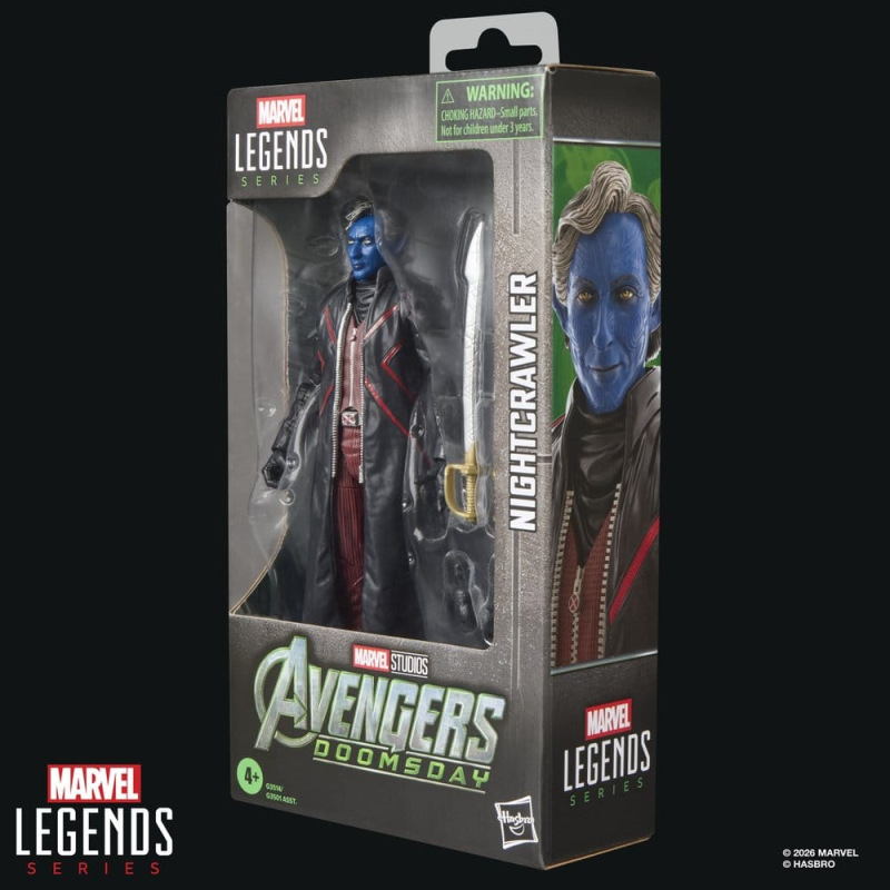 Avengers: Doomsday Marvel Legends Action Figure Nightcrawler 15 cm 9