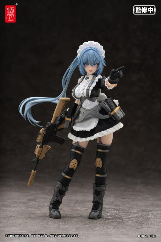 Original Character Action Figure Kit 1/12 RA-02 Tactical Maid Kazune Tokiwa 16 cm 12