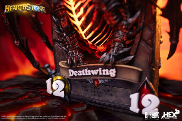 Hearthstone 3D Art Frame Statue Deathwing 34 cm 12