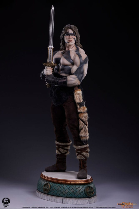 Conan the Barbarian Elite Series Statue 1/2 Conan Warpaint Edition 116 cm 4