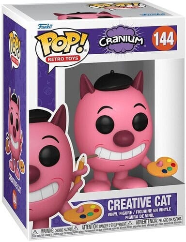 Cranium POP! Retro Toys Vinyl Figure Creative Cat 9 cm 1