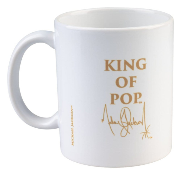 Michael Jackson Mug King of Pop White 350 ml 1