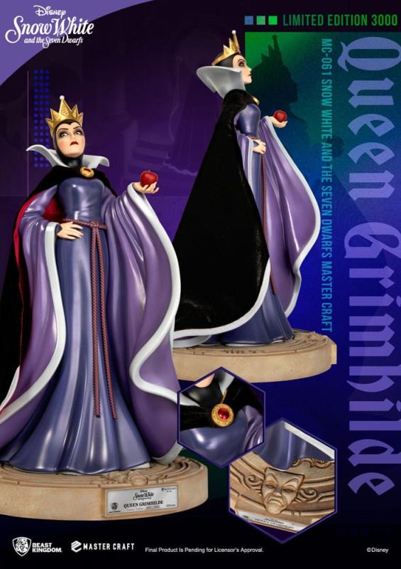 Disney Snow White and the Seven Dwarfs Master Craft Statue Queen Grimhilde 41 cm