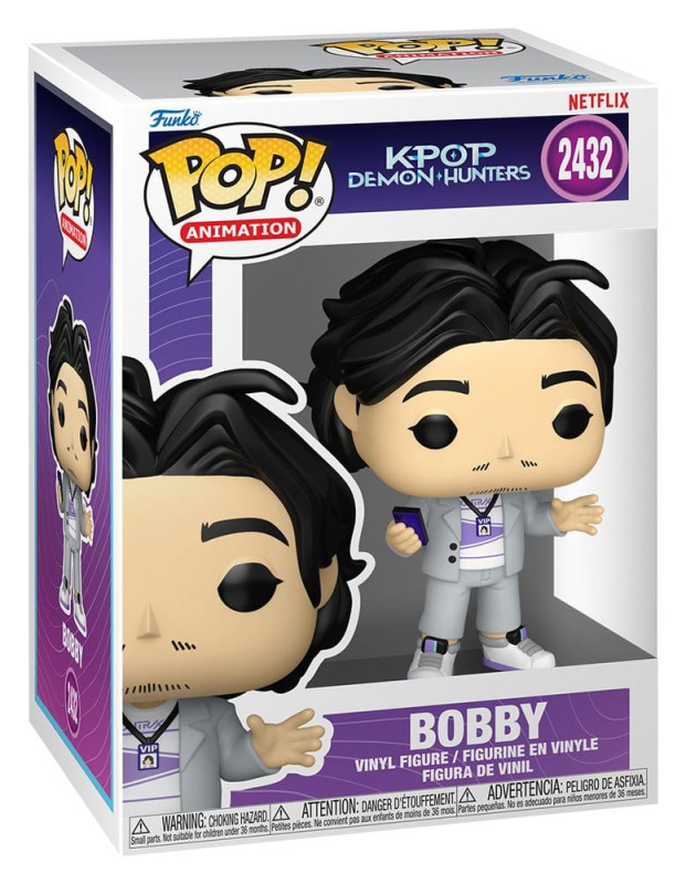KPop Demon Hunters POP! Animation Vinyl Figure Bobby 9 cm 1
