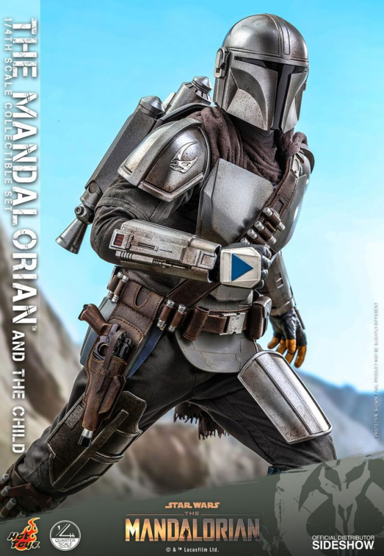 Star Wars The Mandalorian Action Figure 2-Pack 1/4 The Mandalorian & The Child 46 cm 11