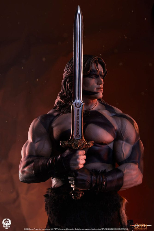 Conan the Barbarian Elite Series Statue 1/2 Conan Warpaint Edition 116 cm 3