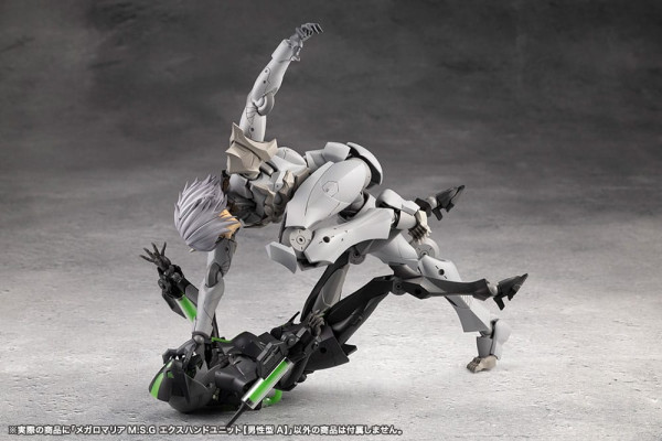 Megalomaria Unlimited Universe Model Kit Accessory Set Ex Hand Unit Male Type A 10